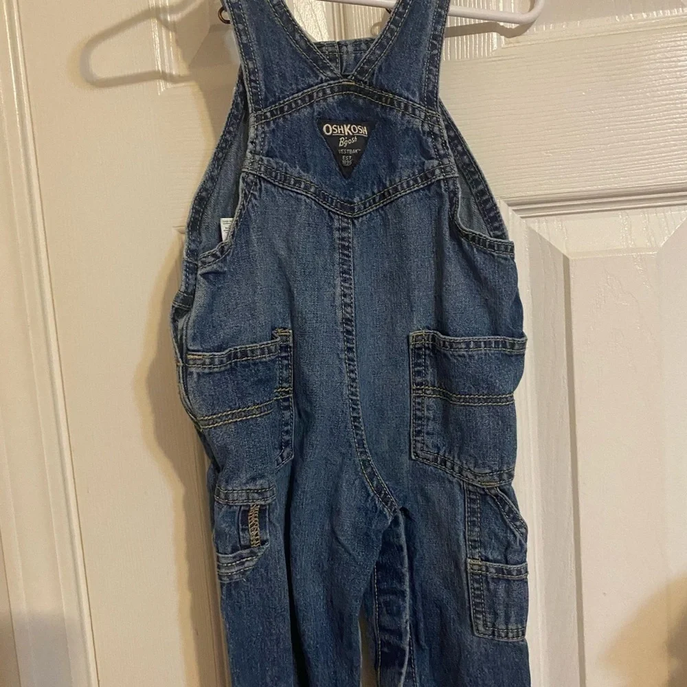 Oshkosh‎ B’Gosh Denim Bib Overalls - 18 months